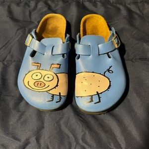 Birkenstock Birki Woodby Pig Clogs